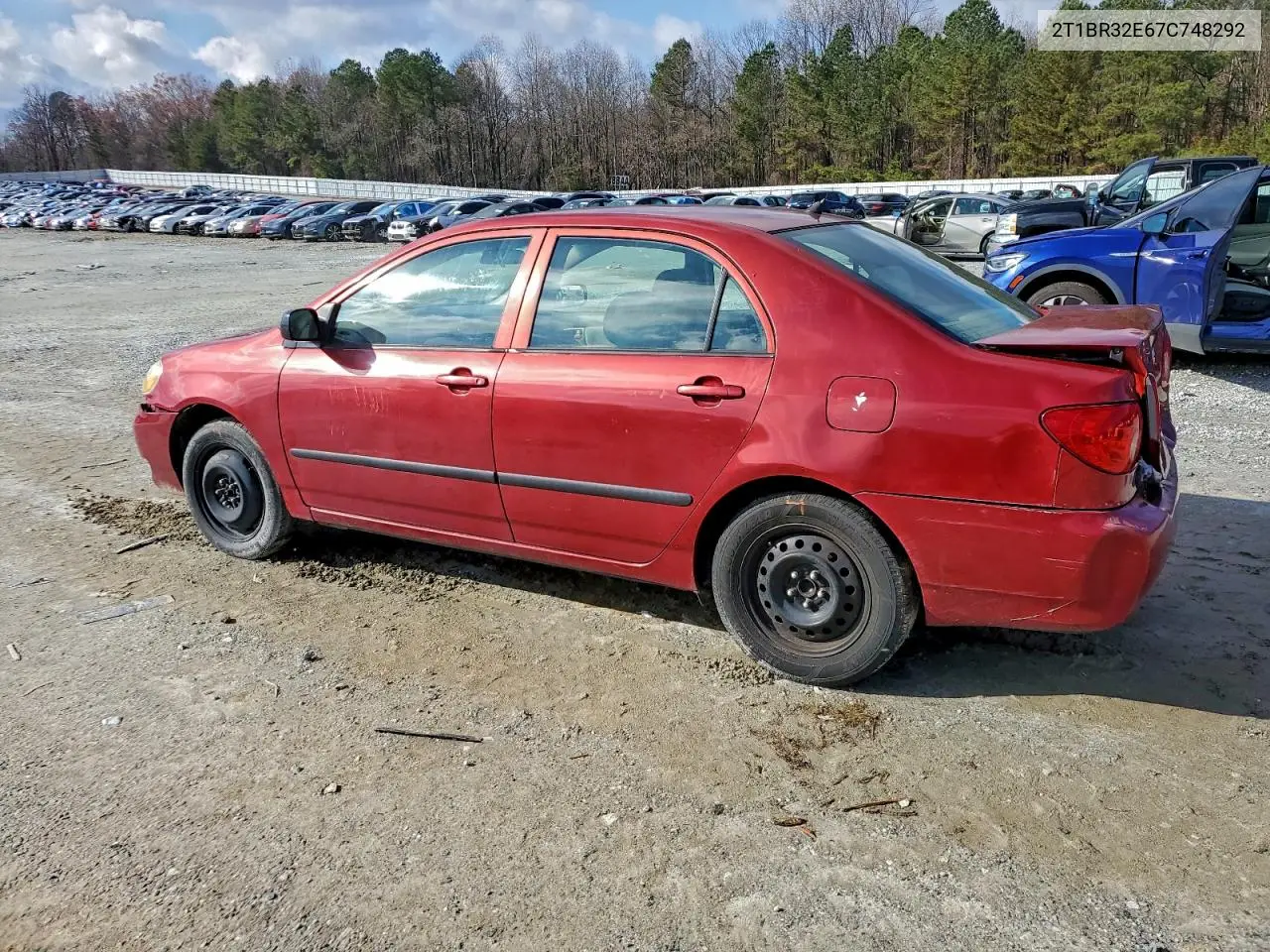 2T1BR32E67C748292 2007 Toyota Corolla Ce