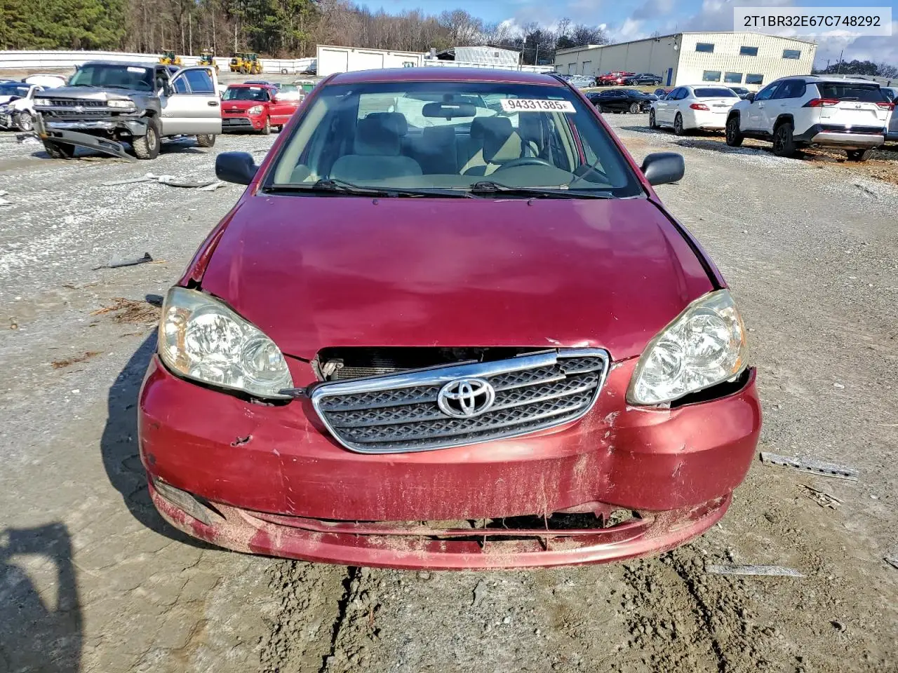 2T1BR32E67C748292 2007 Toyota Corolla Ce