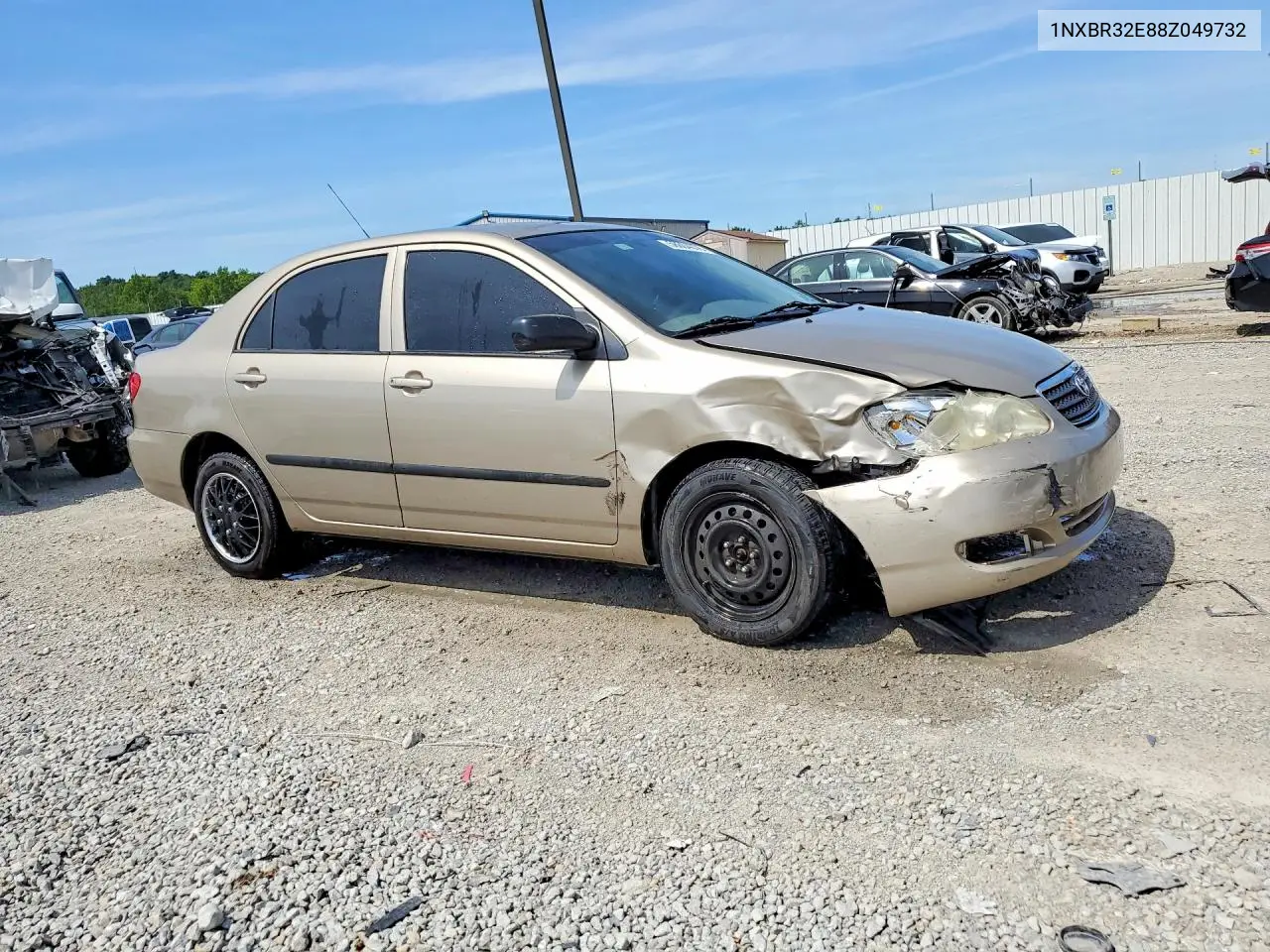 2008 Toyota Corolla Ce VIN: 1NXBR32E88Z049732 Lot: 58604076