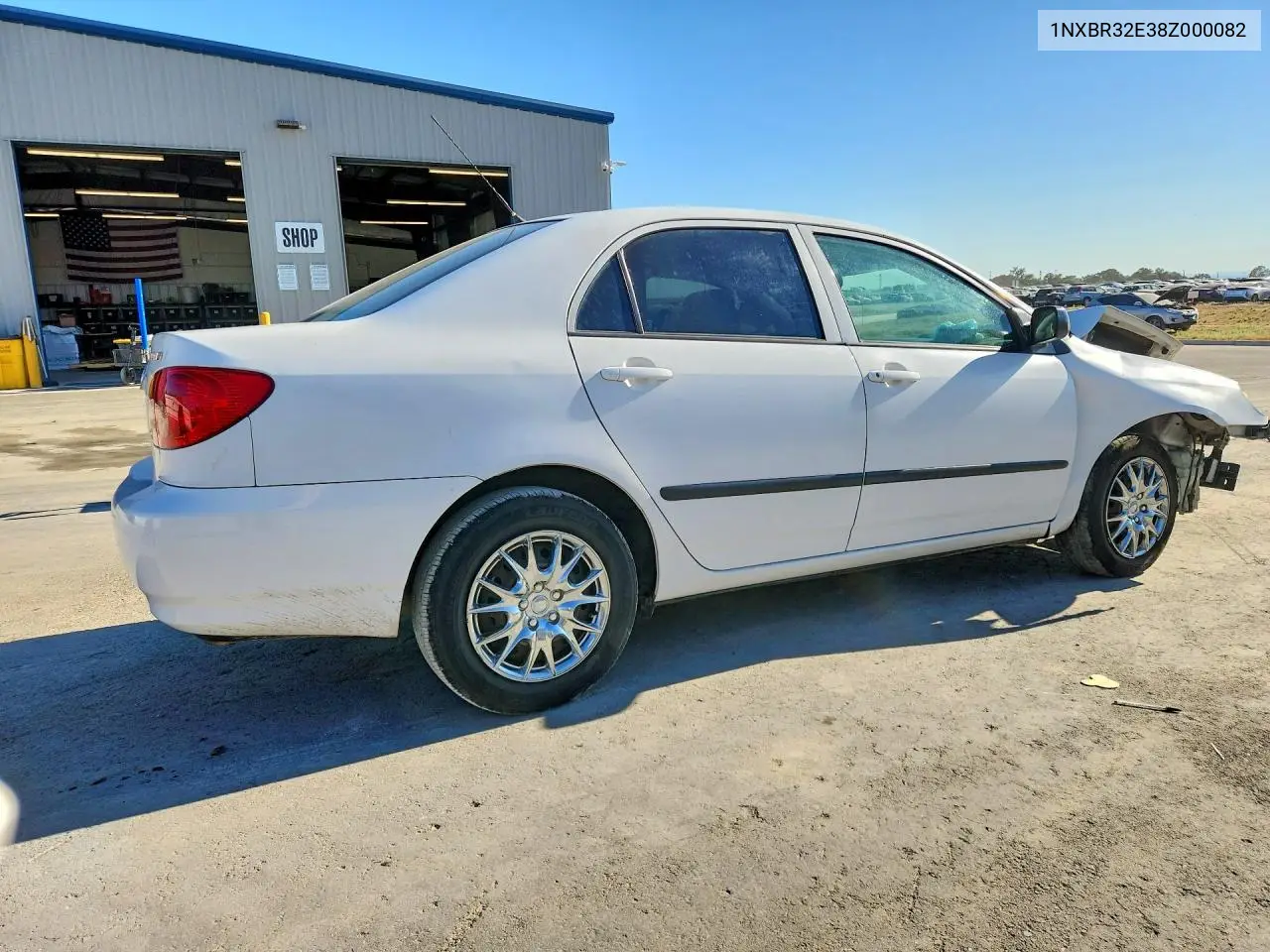 2008 Toyota Corolla Ce VIN: 1NXBR32E38Z000082 Lot: 62147006