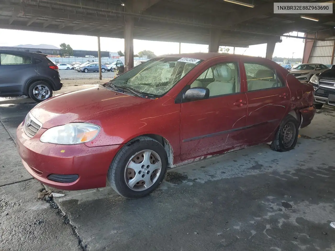 1NXBR32E88Z963690 2008 Toyota Corolla Ce