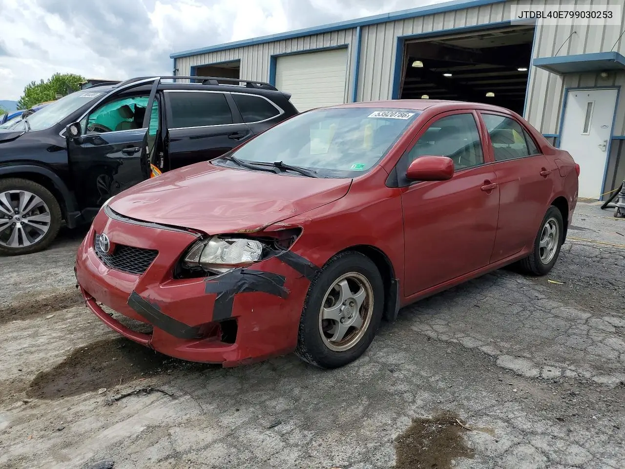 2009 Toyota Corolla Le VIN: JTDBL40E799030253 Lot: 53920786