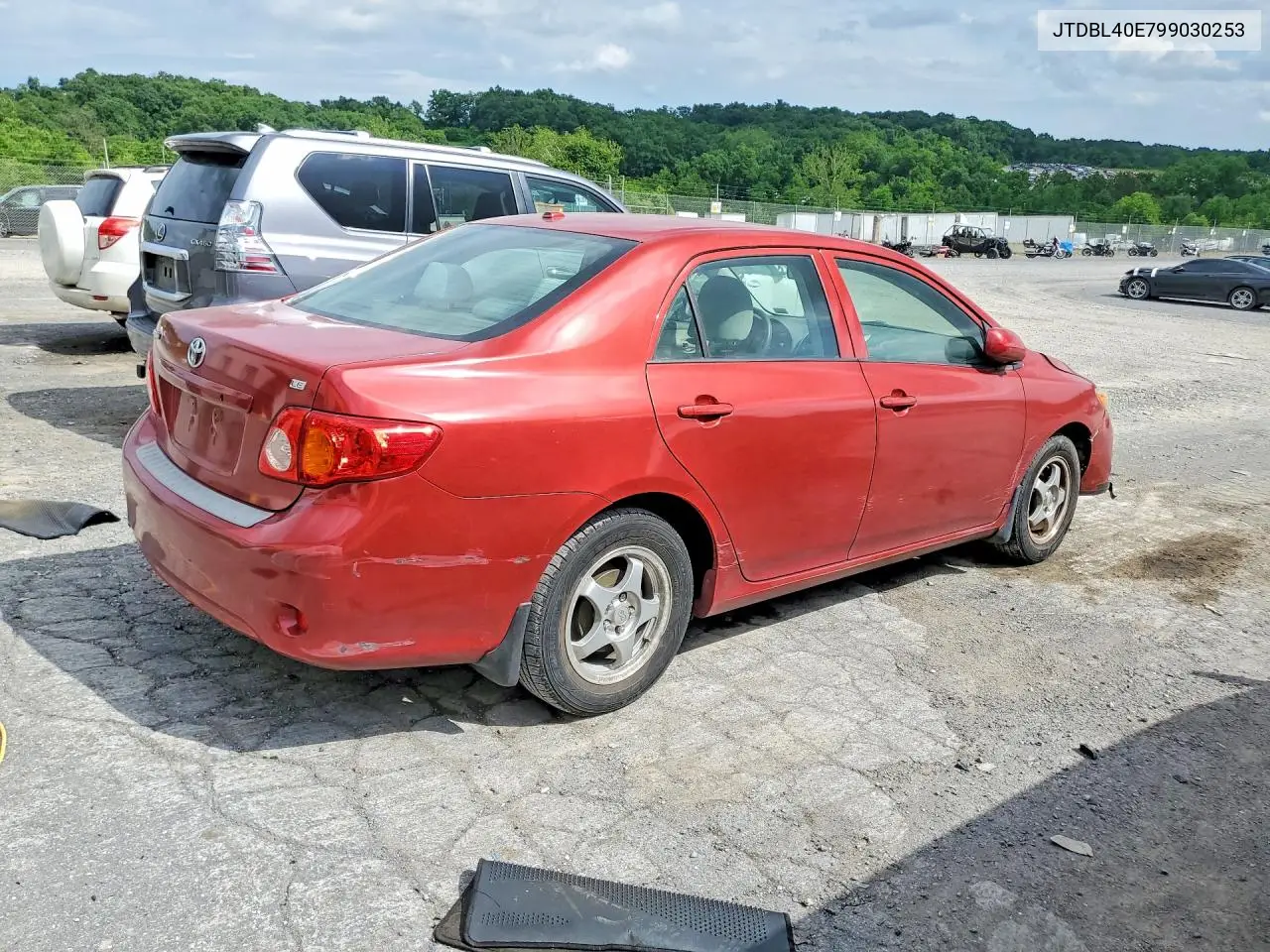 2009 Toyota Corolla Le VIN: JTDBL40E799030253 Lot: 53920786