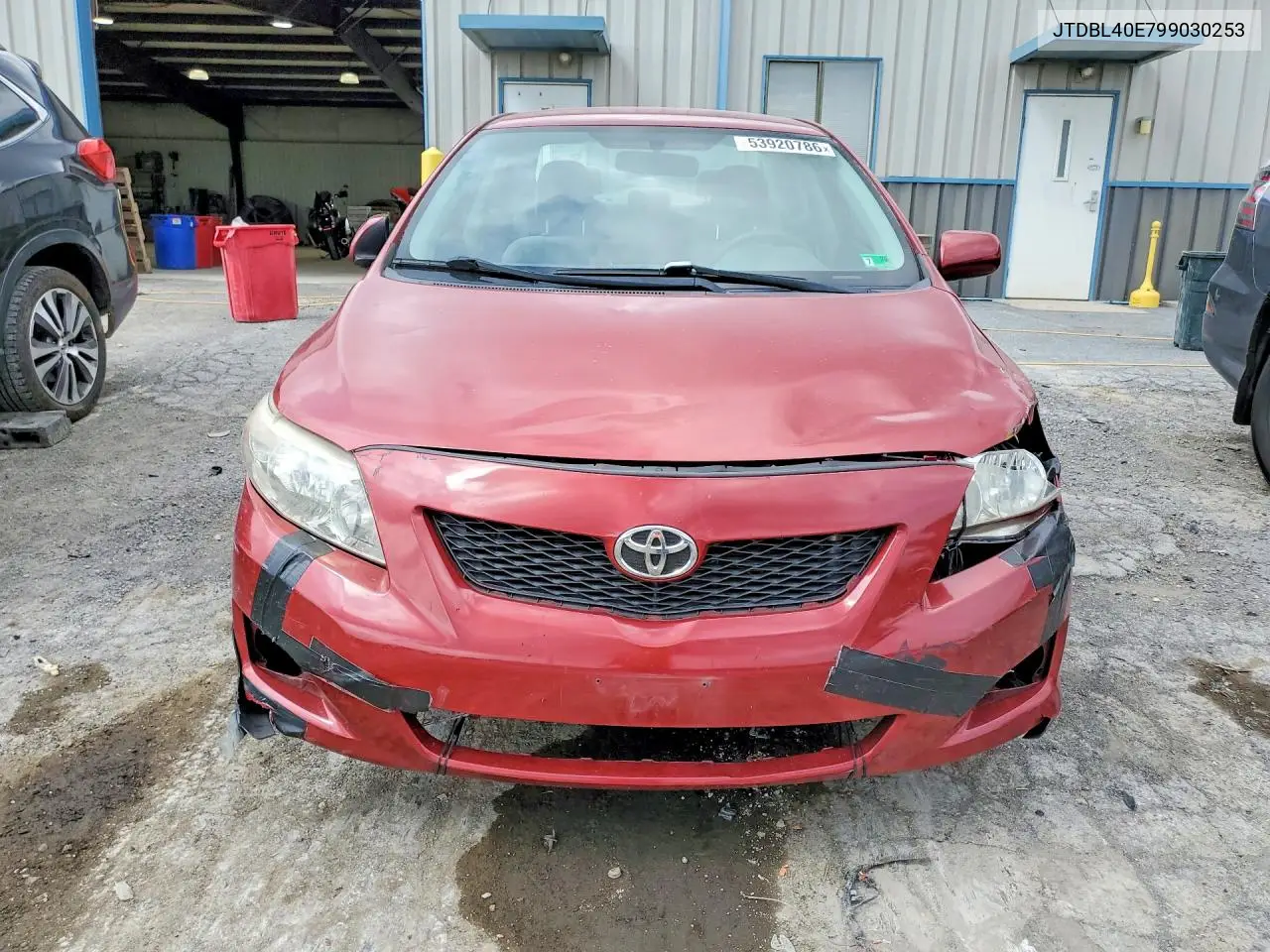 2009 Toyota Corolla Le VIN: JTDBL40E799030253 Lot: 53920786