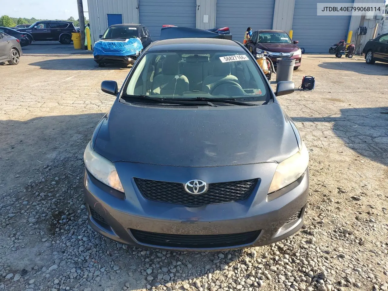 2009 Toyota Corolla Le VIN: JTDBL40E799068114 Lot: 56827166