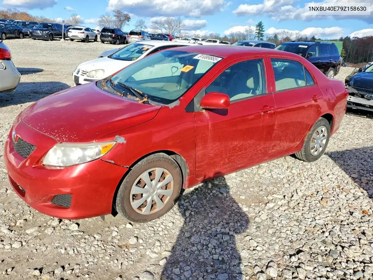 1NXBU40E79Z158630 2009 Toyota Corolla Le