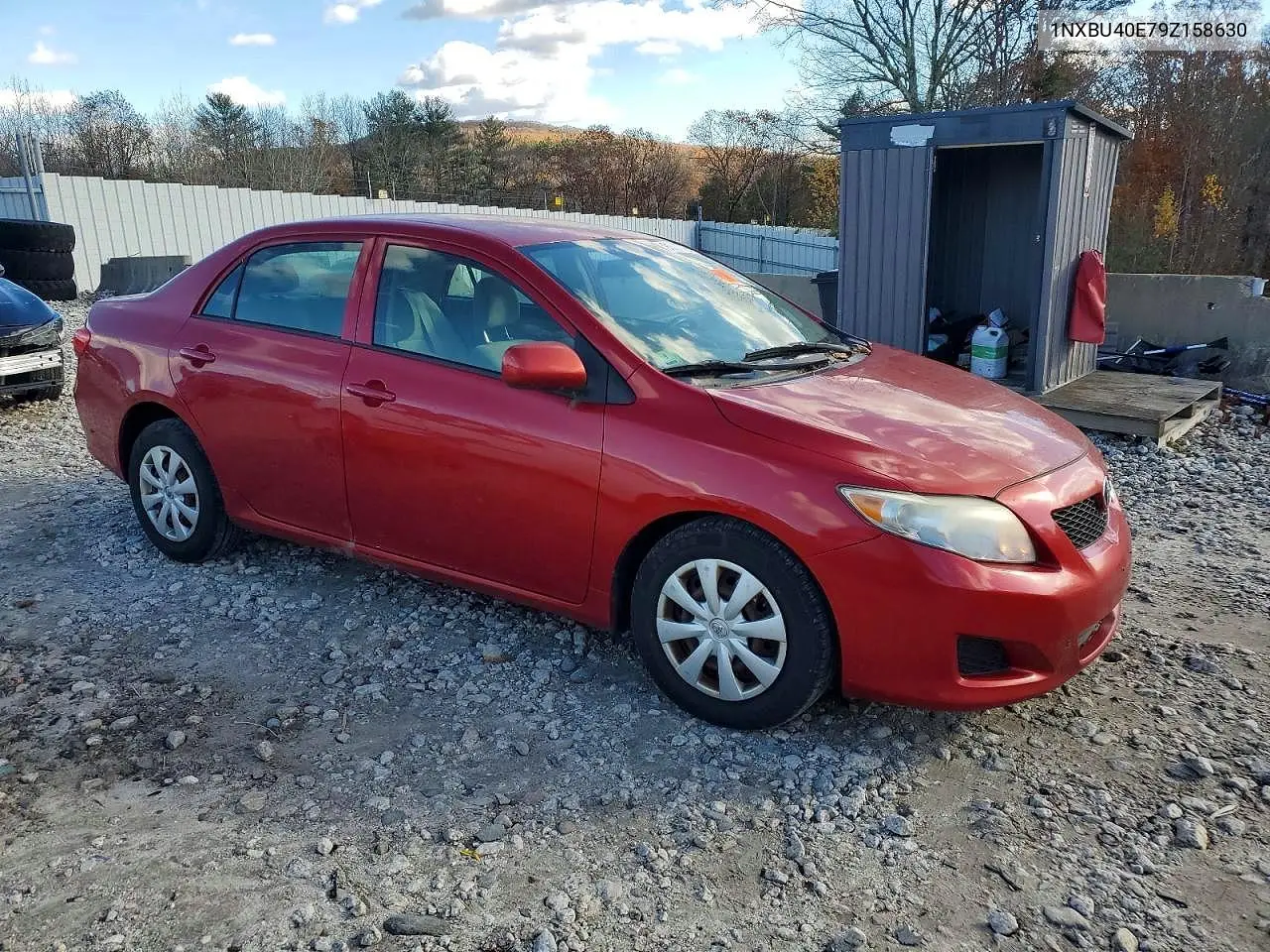 1NXBU40E79Z158630 2009 Toyota Corolla Le