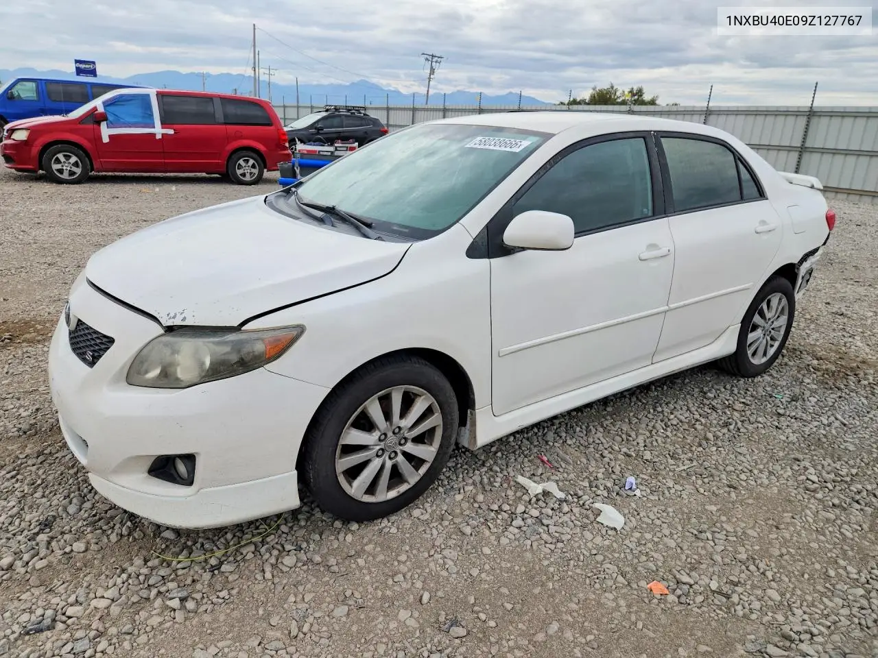 2009 Toyota Corolla S VIN: 1NXBU40E09Z127767 Lot: 58038666