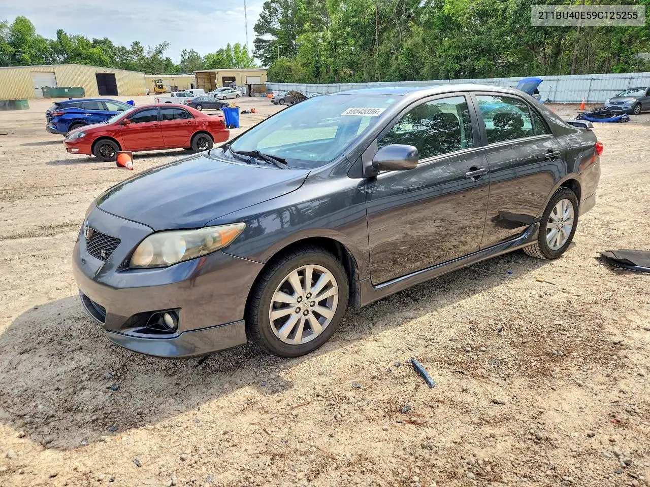 2009 Toyota Corolla S VIN: 2T1BU40E59C125255 Lot: 58545596