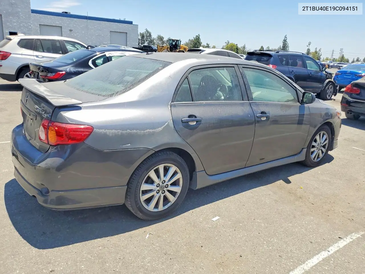 2009 Toyota Corolla S VIN: 2T1BU40E19C094151 Lot: 58832396