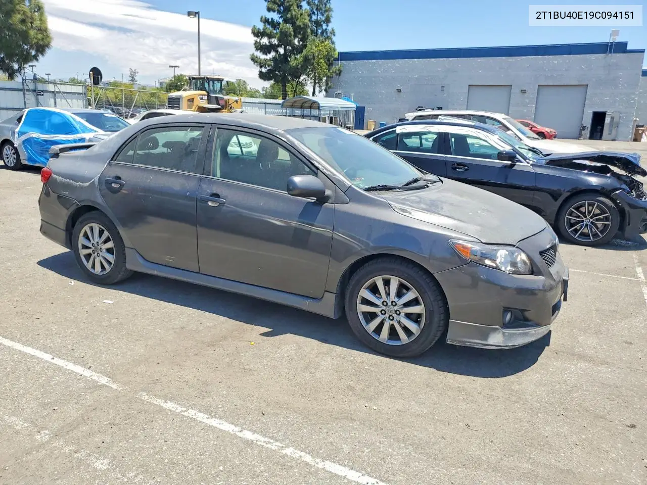 2009 Toyota Corolla S VIN: 2T1BU40E19C094151 Lot: 58832396