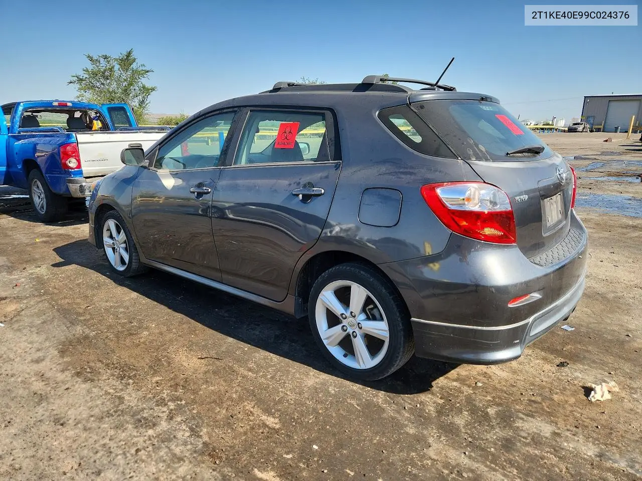 2009 Toyota Corolla Matrix S VIN: 2T1KE40E99C024376 Lot: 59978556