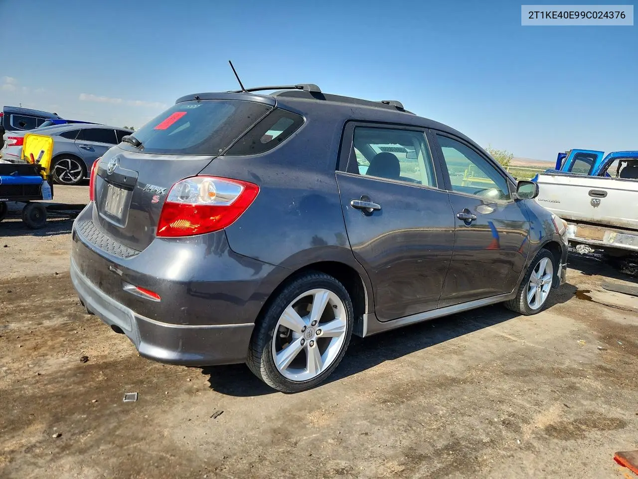2009 Toyota Corolla Matrix S VIN: 2T1KE40E99C024376 Lot: 59978556