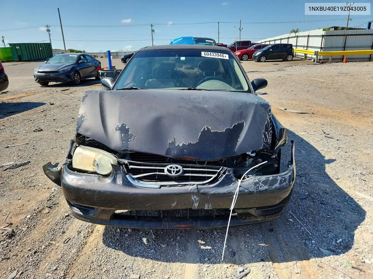 2009 Toyota Corolla Base VIN: 1NXBU40E19Z043005 Lot: 60433946