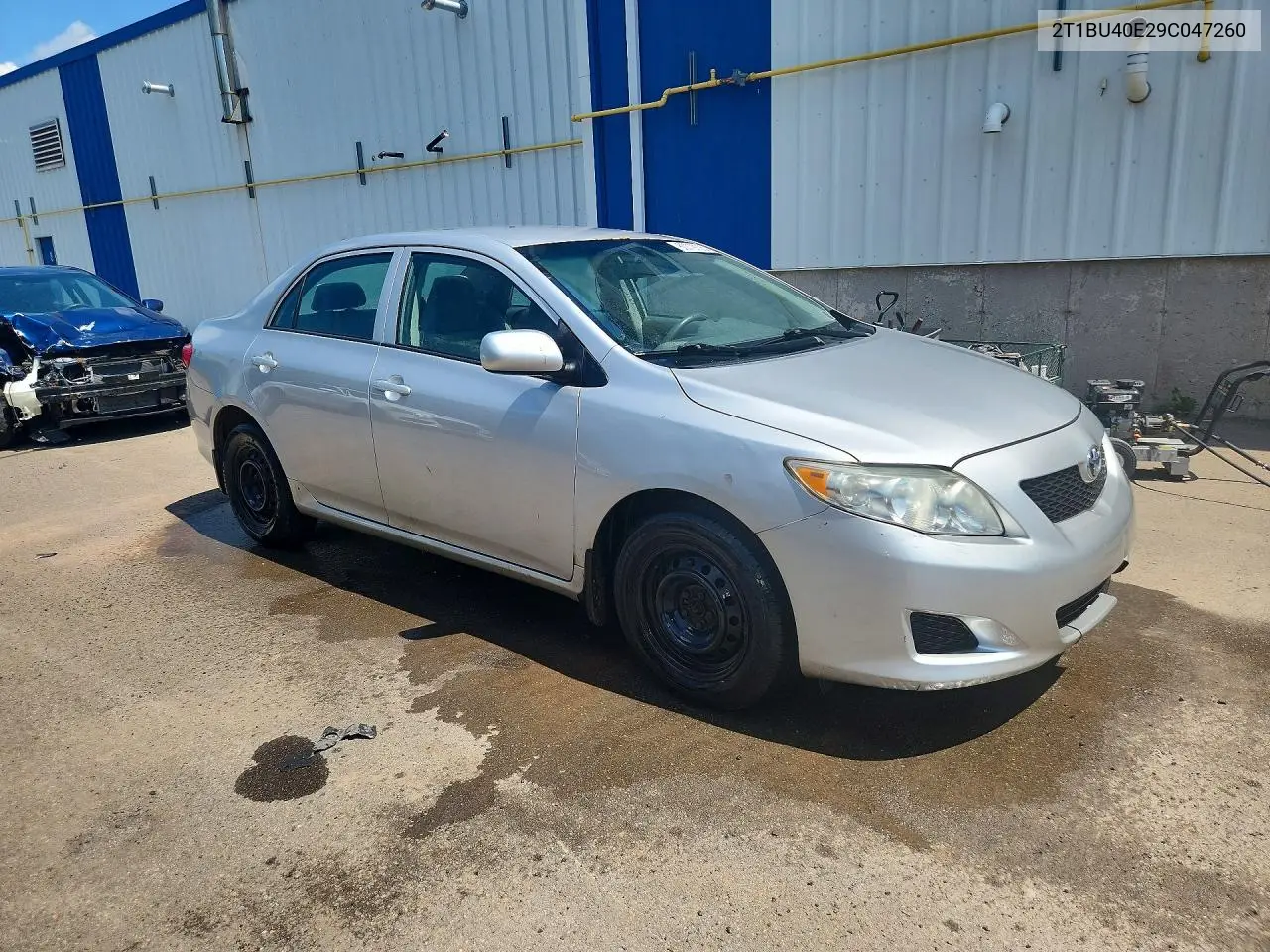 2009 Toyota Corolla Base VIN: 2T1BU40E29C047260 Lot: 60779706