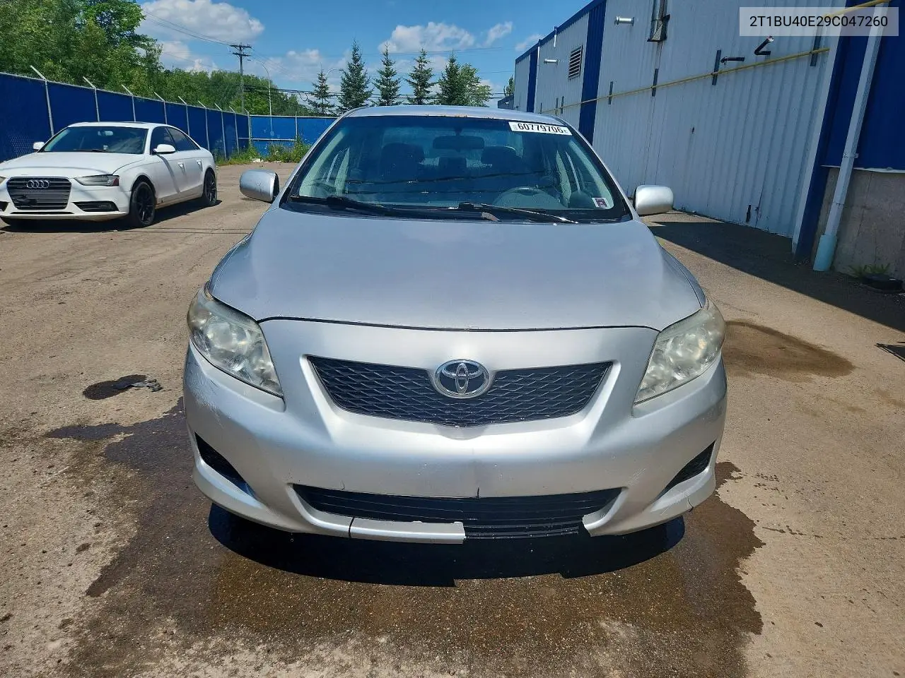2009 Toyota Corolla Base VIN: 2T1BU40E29C047260 Lot: 60779706