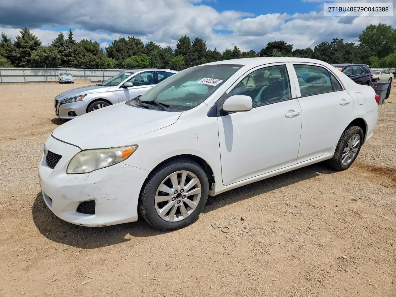 2009 Toyota Corolla Le VIN: 2T1BU40E79C045388 Lot: 61432546