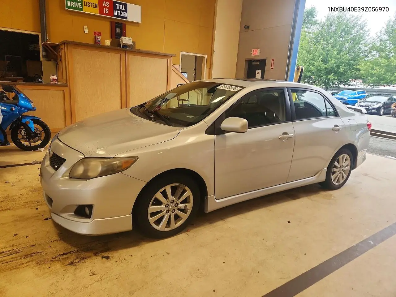 2009 Toyota Corolla S VIN: 1NXBU40E39Z056970 Lot: 61628566