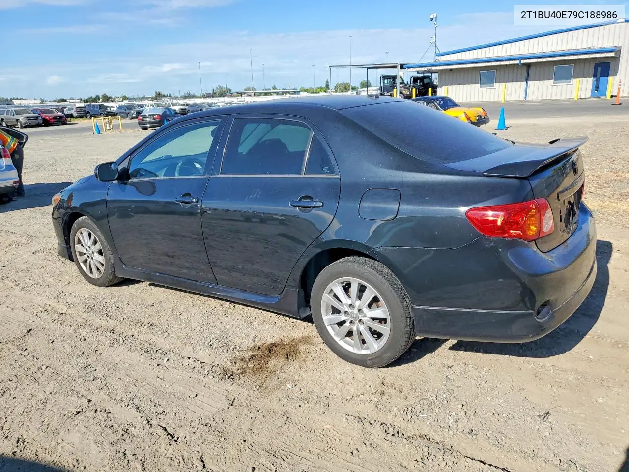 2009 Toyota Corolla S VIN: 2T1BU40E79C188986 Lot: 61749796