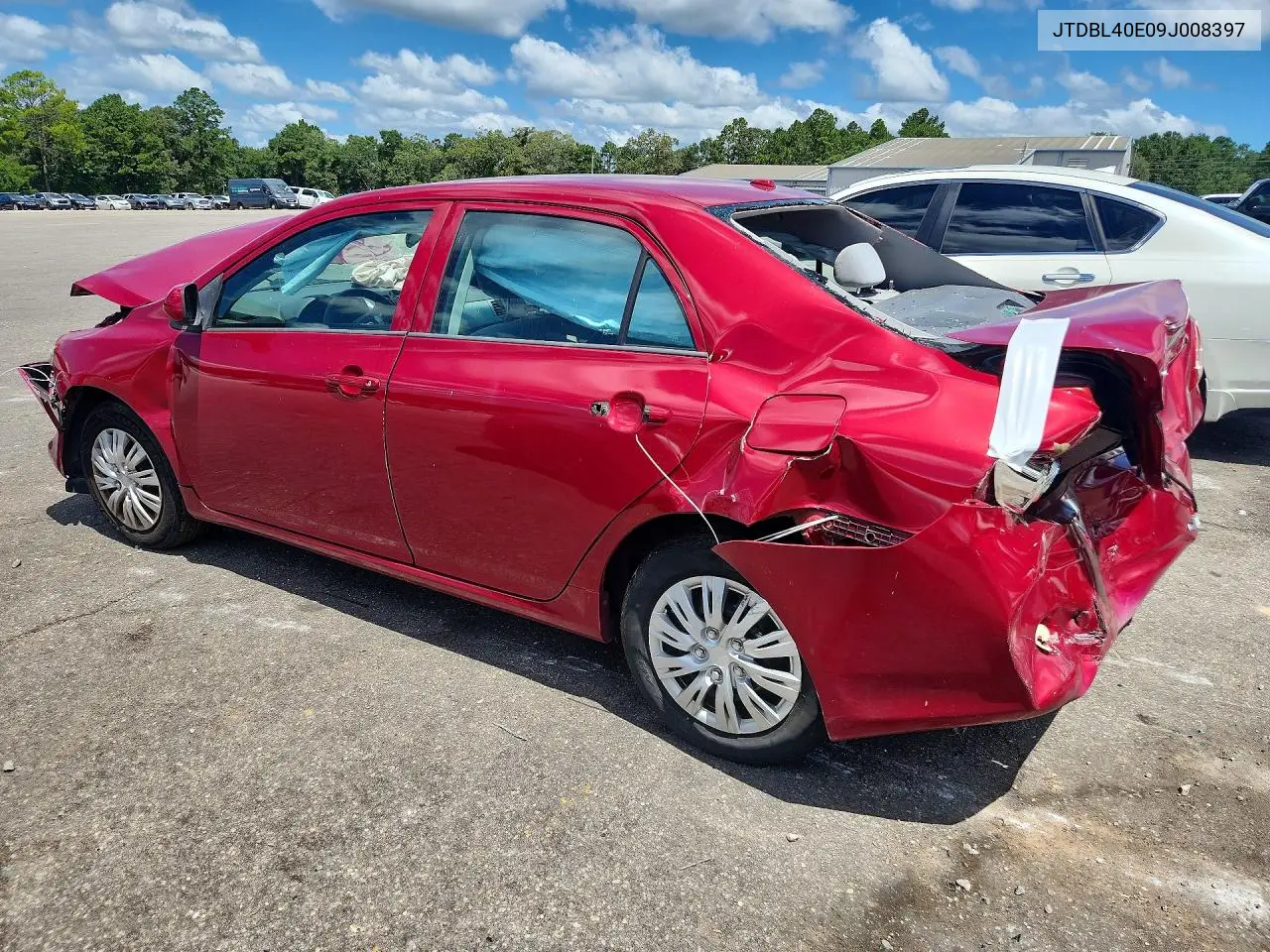 2009 Toyota Corolla Le VIN: JTDBL40E09J008397 Lot: 61768196