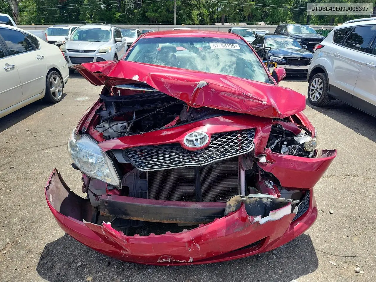 2009 Toyota Corolla Le VIN: JTDBL40E09J008397 Lot: 61768196