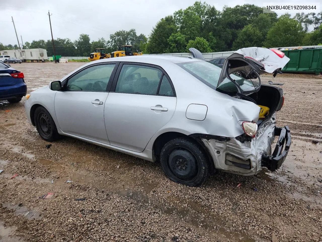 2009 Toyota Corolla Xle VIN: 1NXBU40E19Z098344 Lot: 61924526
