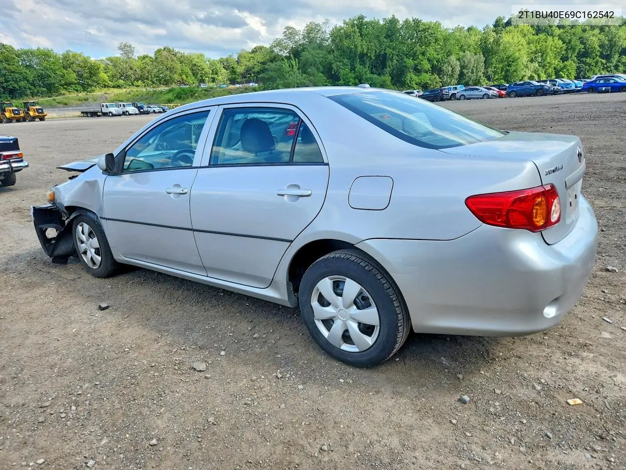 2009 Toyota Corolla Le VIN: 2T1BU40E69C162542 Lot: 61994596