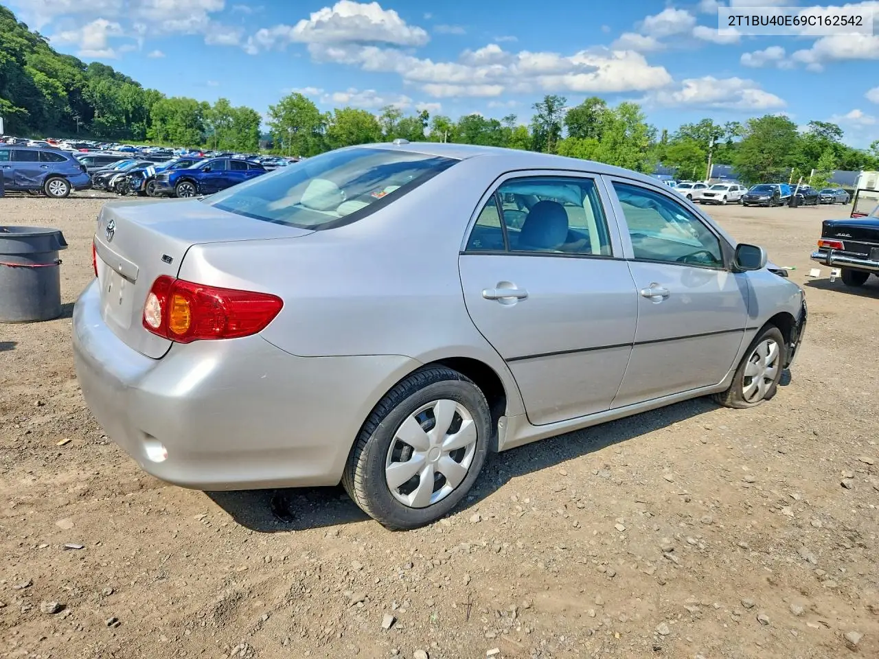 2009 Toyota Corolla Le VIN: 2T1BU40E69C162542 Lot: 61994596