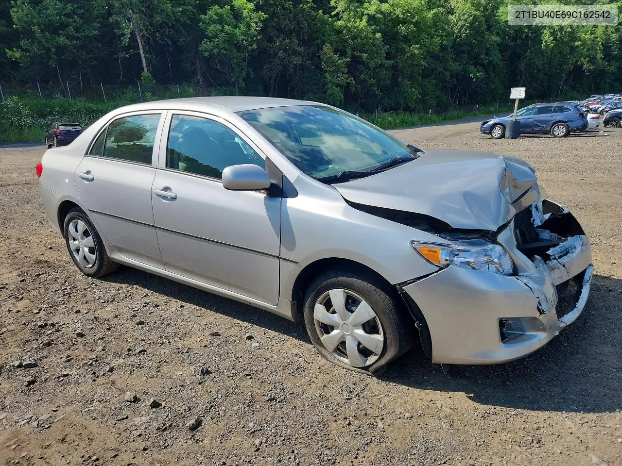 2009 Toyota Corolla Le VIN: 2T1BU40E69C162542 Lot: 61994596