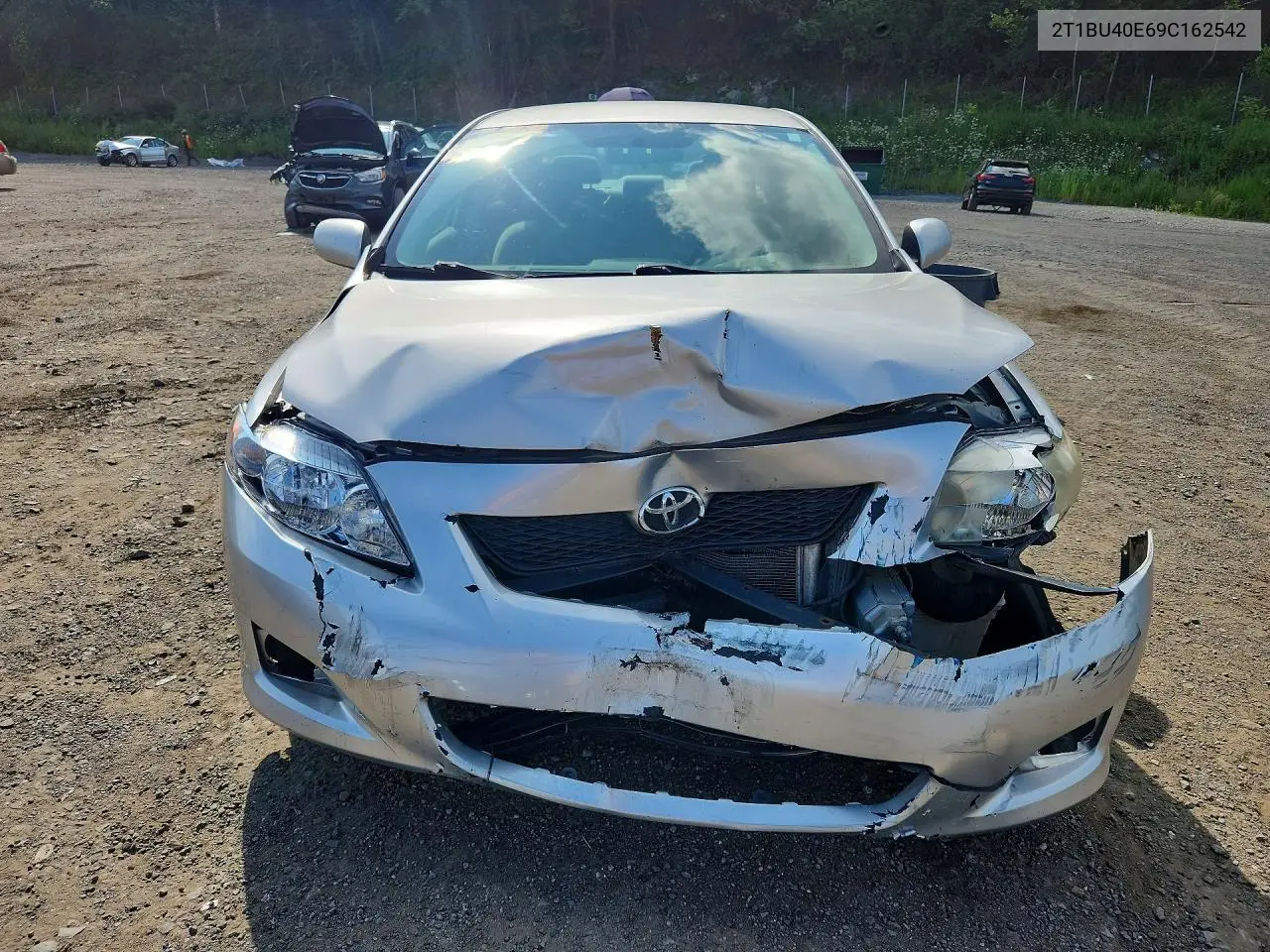 2009 Toyota Corolla Le VIN: 2T1BU40E69C162542 Lot: 61994596