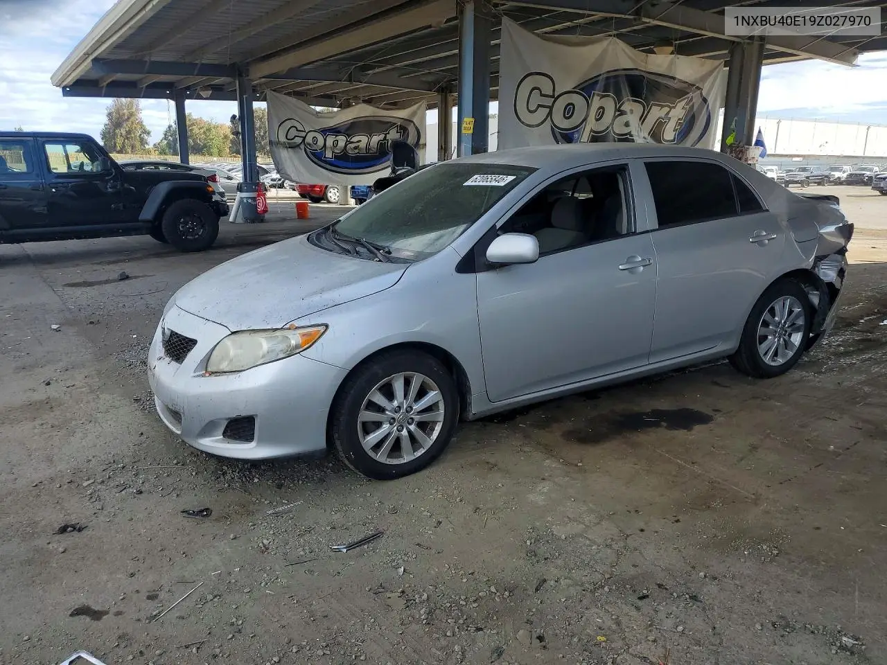 2009 Toyota Corolla Le VIN: 1NXBU40E19Z027970 Lot: 62065846