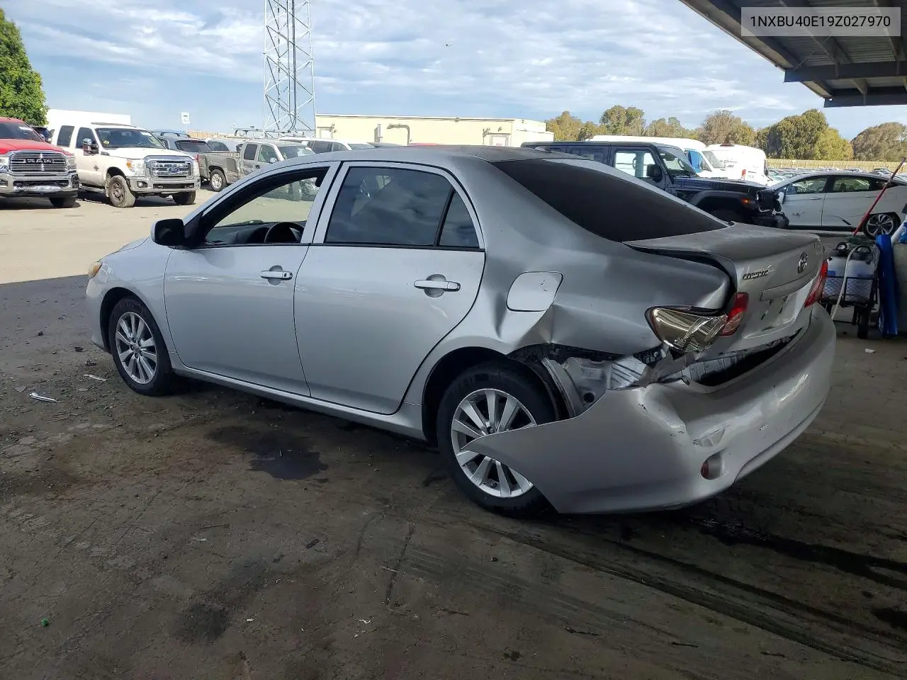 2009 Toyota Corolla Le VIN: 1NXBU40E19Z027970 Lot: 62065846