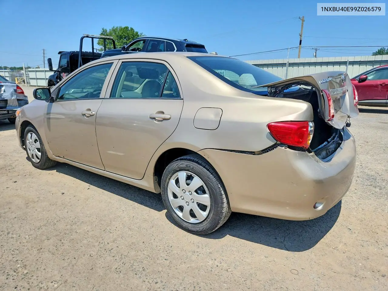 2009 Toyota Corolla Base VIN: 1NXBU40E99Z026579 Lot: 62073756