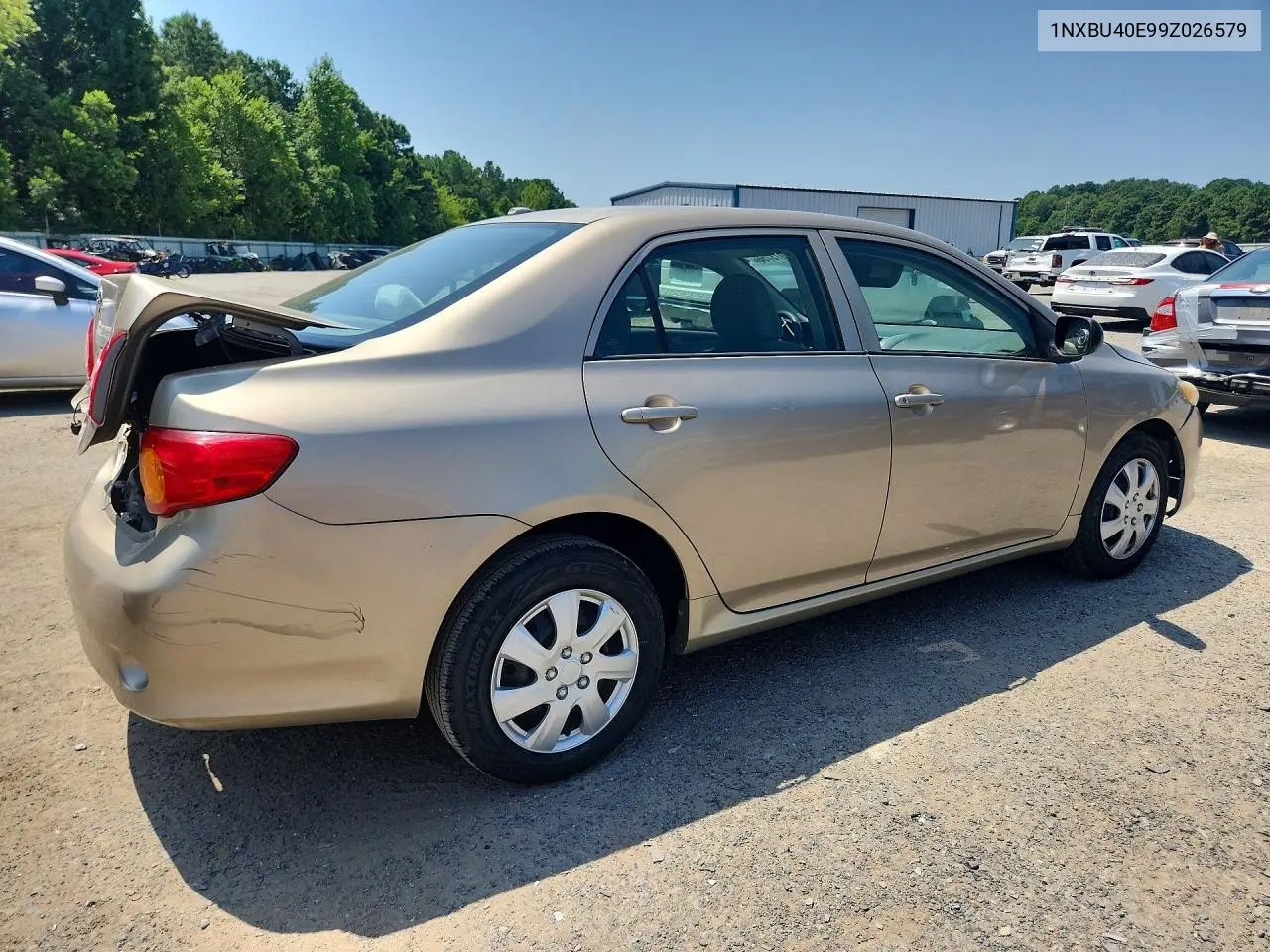2009 Toyota Corolla Base VIN: 1NXBU40E99Z026579 Lot: 62073756