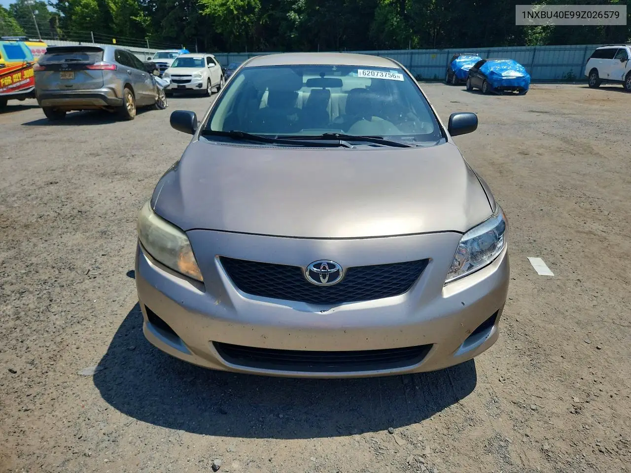 2009 Toyota Corolla Base VIN: 1NXBU40E99Z026579 Lot: 62073756