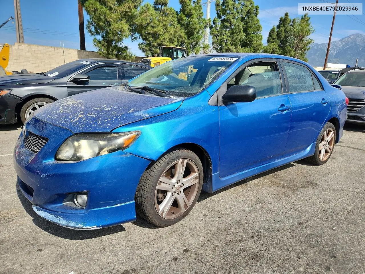 2009 Toyota Corolla Xrs VIN: 1NXBE40E79Z029946 Lot: 62158456