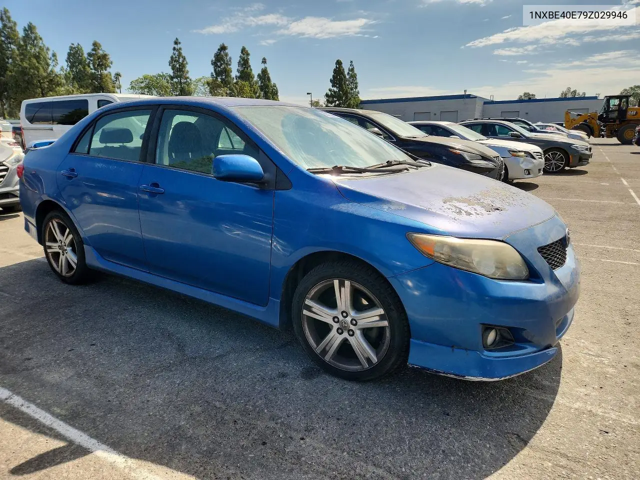 2009 Toyota Corolla Xrs VIN: 1NXBE40E79Z029946 Lot: 62158456