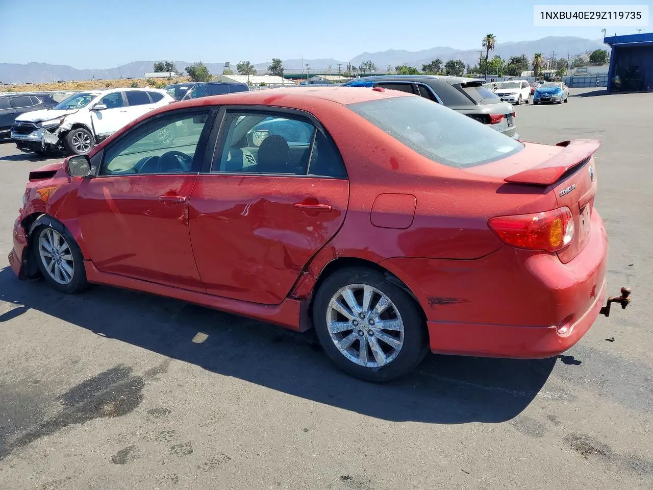 2009 Toyota Corolla S VIN: 1NXBU40E29Z119735 Lot: 62222596