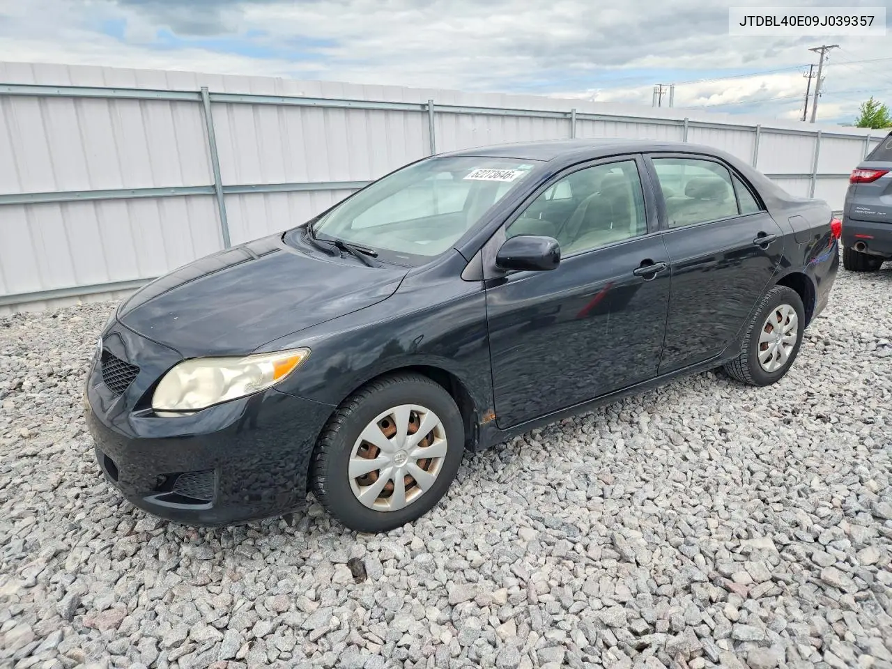 2009 Toyota Corolla Le VIN: JTDBL40E09J039357 Lot: 62273646