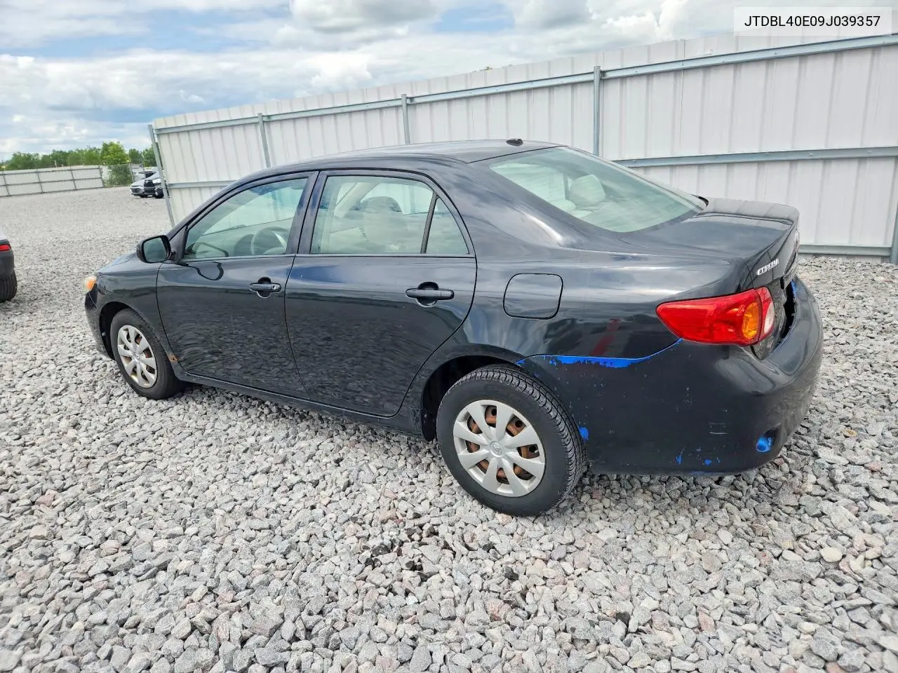 2009 Toyota Corolla Le VIN: JTDBL40E09J039357 Lot: 62273646