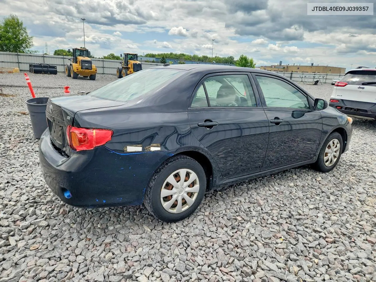 2009 Toyota Corolla Le VIN: JTDBL40E09J039357 Lot: 62273646