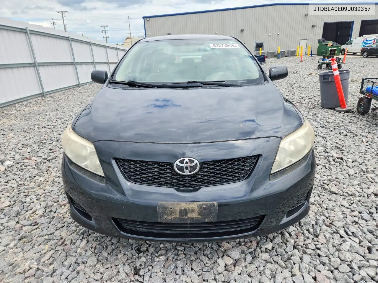 2009 Toyota Corolla Le VIN: JTDBL40E09J039357 Lot: 62273646