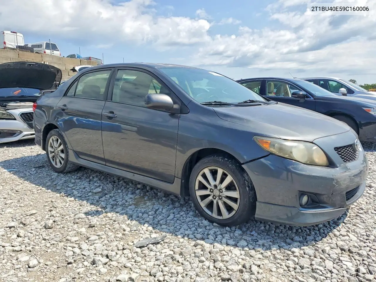 2009 Toyota Corolla S VIN: 2T1BU40E59C160006 Lot: 62312896