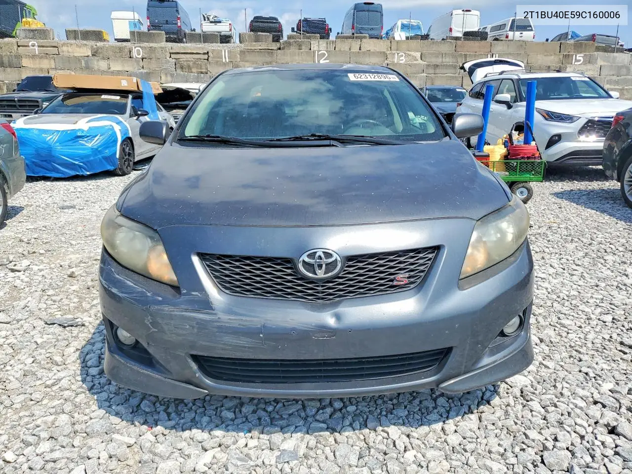 2009 Toyota Corolla S VIN: 2T1BU40E59C160006 Lot: 62312896