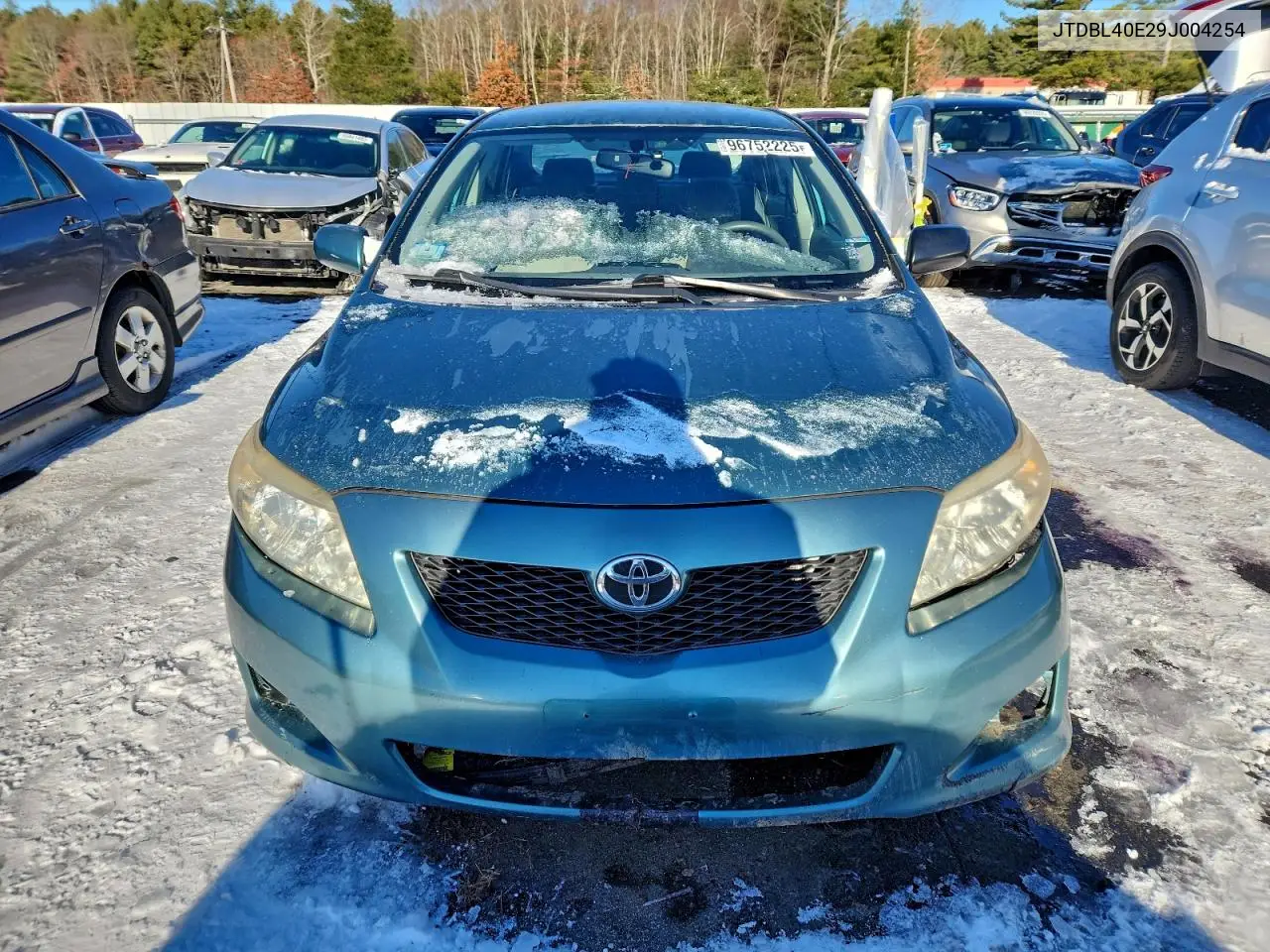 JTDBL40E29J004254 2009 Toyota Corolla Base
