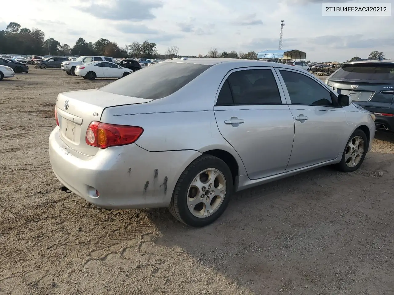 2T1BU4EE2AC320212 2010 Toyota Corolla