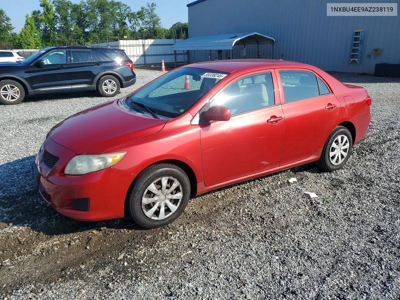 2010 Toyota Corolla Le VIN: 1NXBU4EE9AZ238119 Lot: 55330246