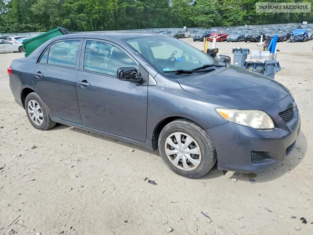 2010 Toyota Corolla Le VIN: 1NXBU4EE3AZ209215 Lot: 57999366