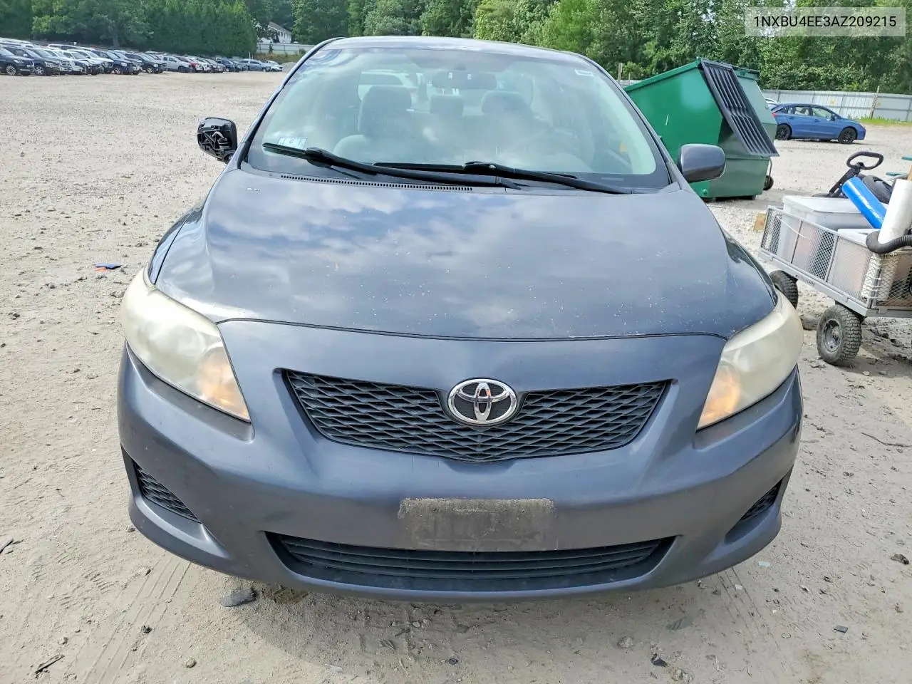 2010 Toyota Corolla Le VIN: 1NXBU4EE3AZ209215 Lot: 57999366