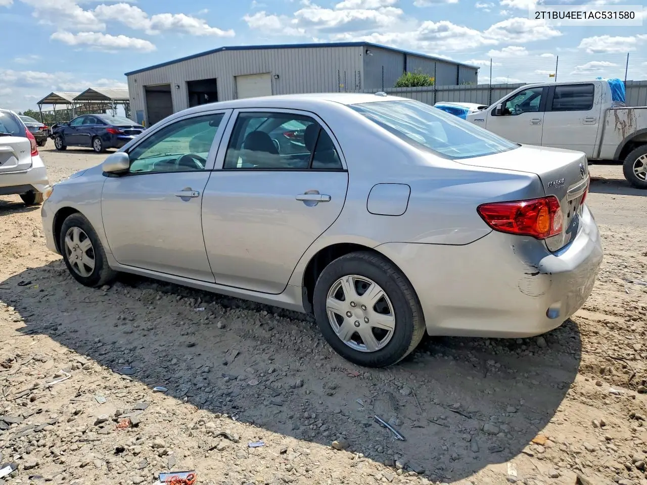 2010 Toyota Corolla Le VIN: 2T1BU4EE1AC531580 Lot: 58396926